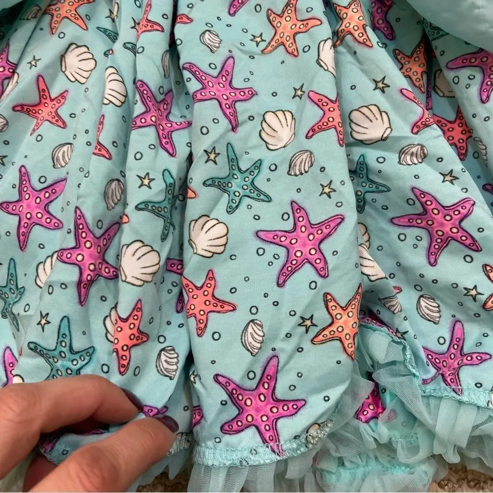 Disney Collection By Tutu Couture The Little Mermaid Reversible Multi Layer Tutu
